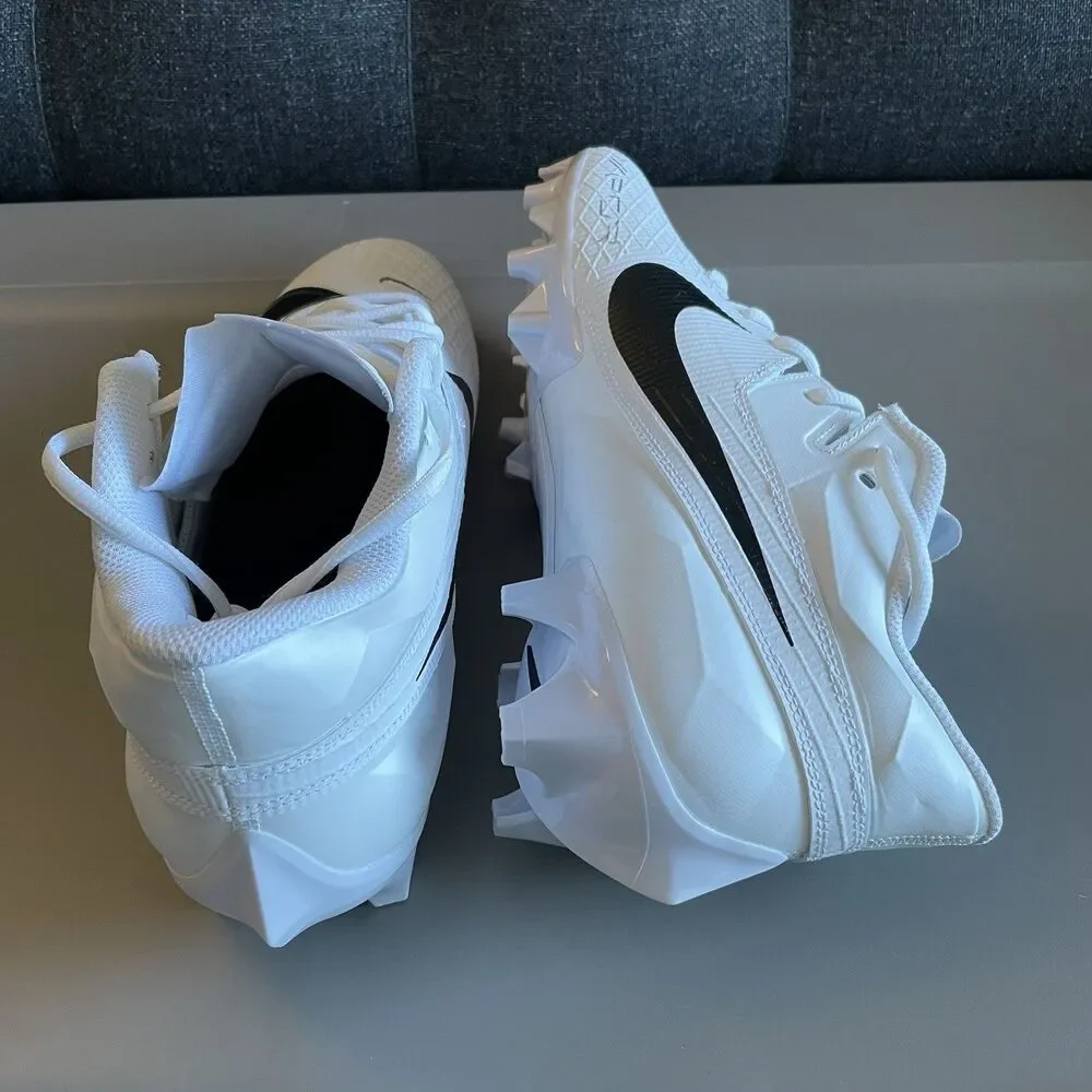 Men 11.5 - Nike Vapor Edge Elite 360 2 Carbon FF PE White Black Football Cleats